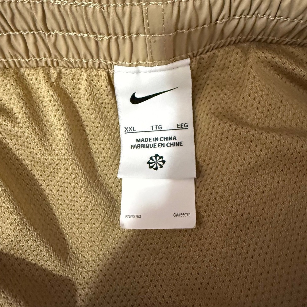Nike Vortex 5 inch Volley swim shorts in‎ beige size xxl - Picture 9 of 10